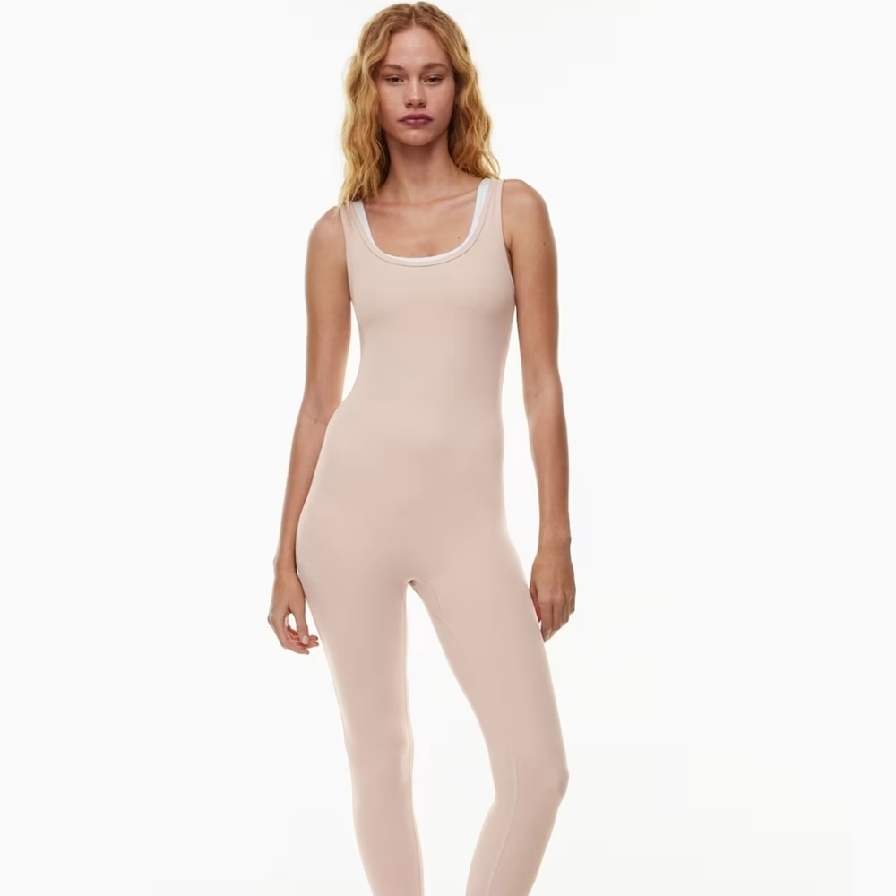 TNA Marble Lilac Shake It Jumpsuit with